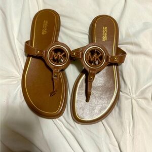 Brand New Micheal Kors Slides Size 7